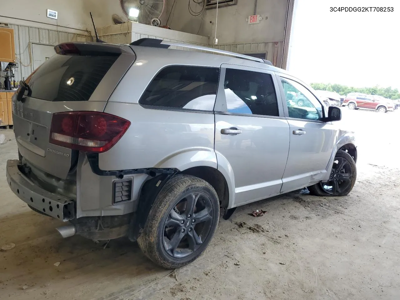 2019 Dodge Journey Crossroad VIN: 3C4PDDGG2KT708253 Lot: 60514404