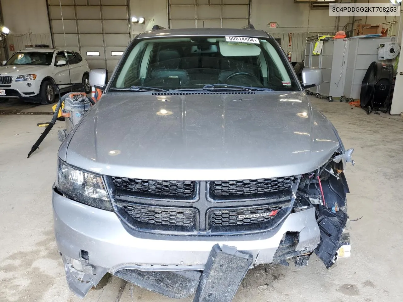 3C4PDDGG2KT708253 2019 Dodge Journey Crossroad