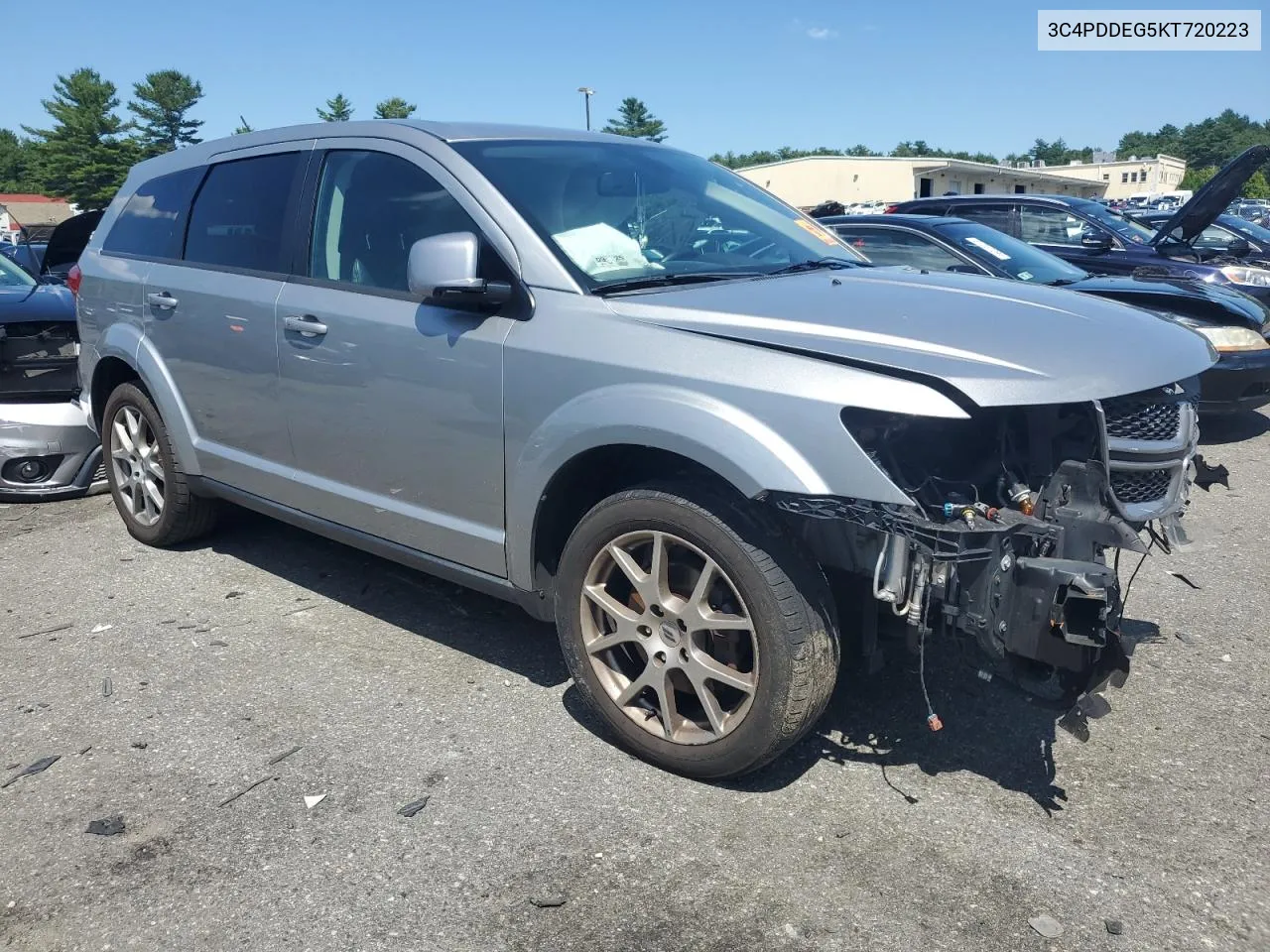 2019 Dodge Journey Gt VIN: 3C4PDDEG5KT720223 Lot: 61706074