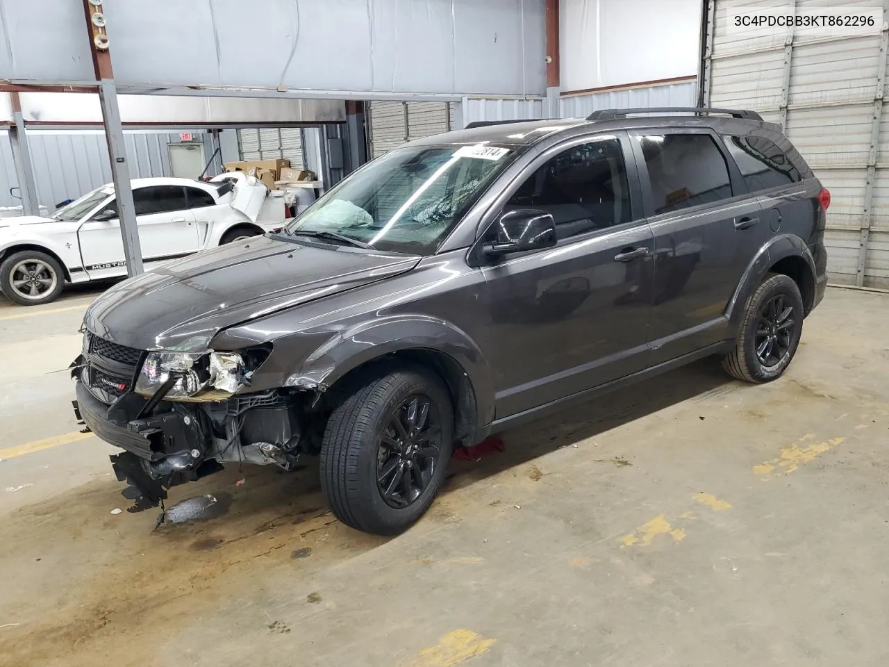 2019 Dodge Journey Se VIN: 3C4PDCBB3KT862296 Lot: 62432814