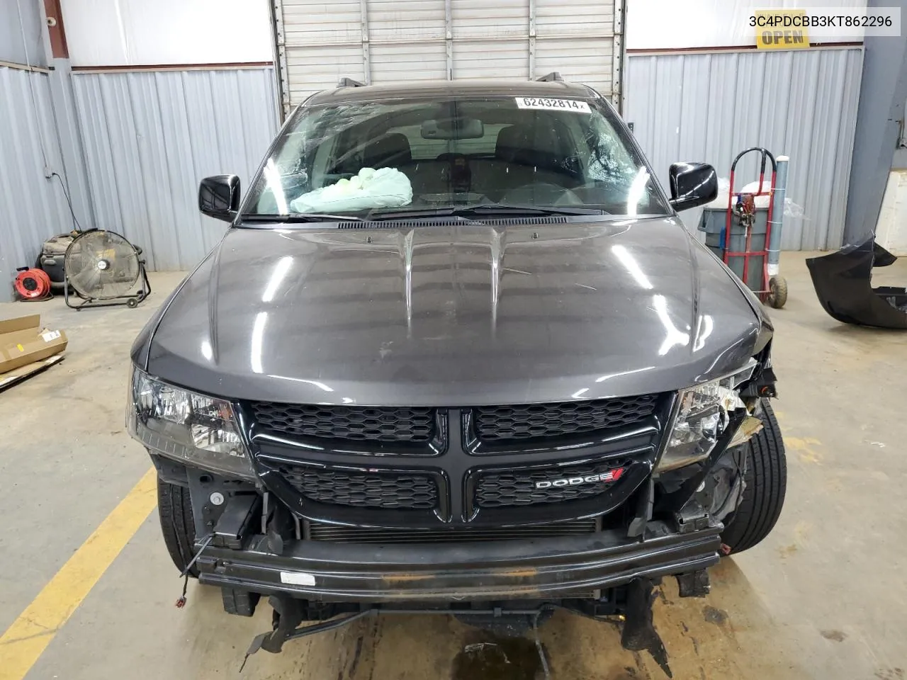 2019 Dodge Journey Se VIN: 3C4PDCBB3KT862296 Lot: 62432814