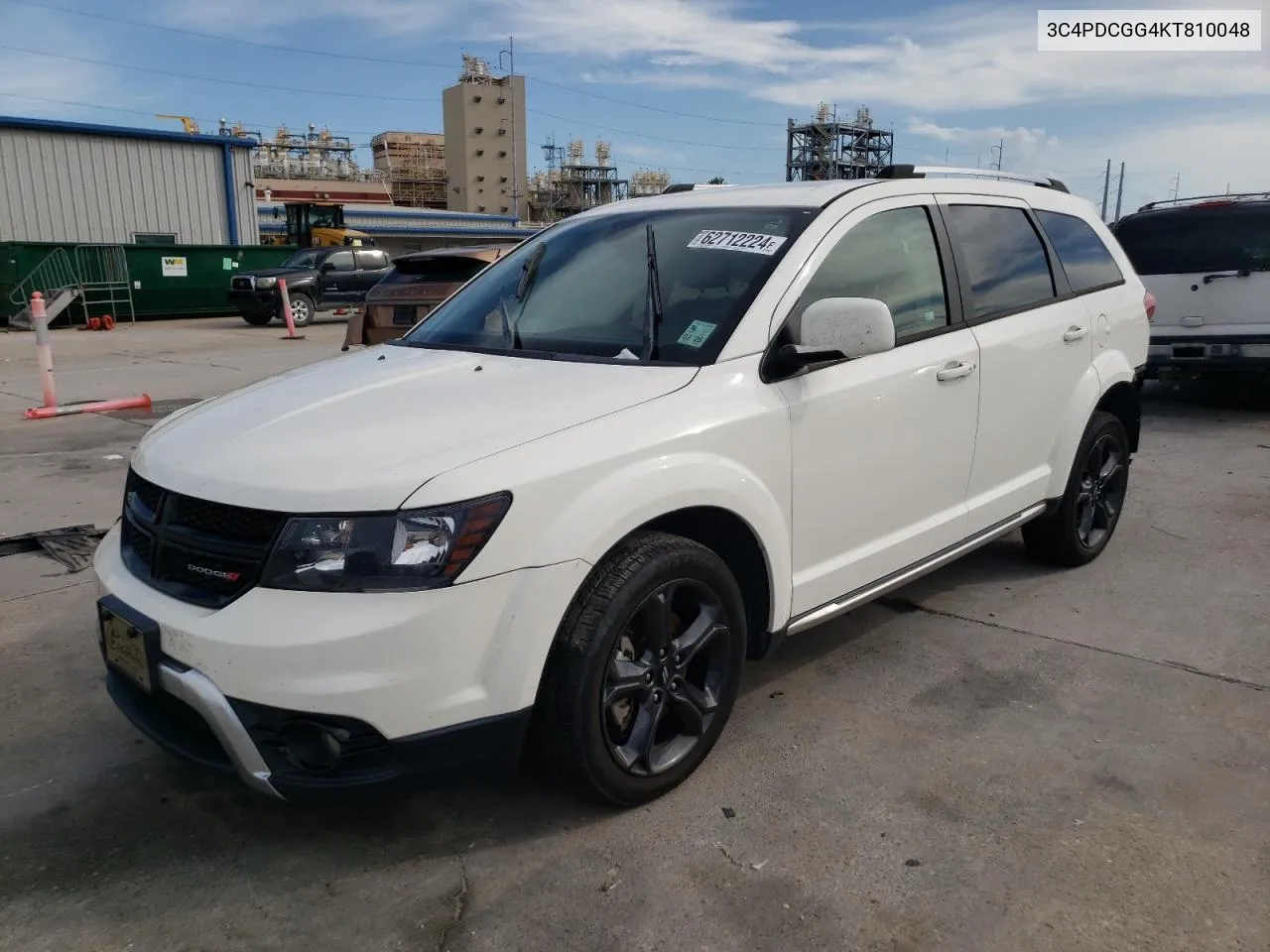 2019 Dodge Journey Crossroad VIN: 3C4PDCGG4KT810048 Lot: 62712224