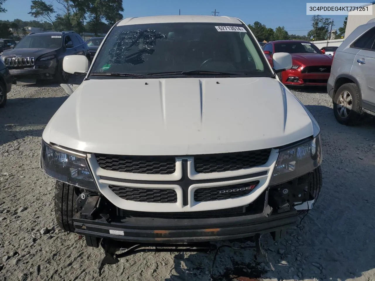 2019 Dodge Journey Gt VIN: 3C4PDDEG4KT771261 Lot: 62713014