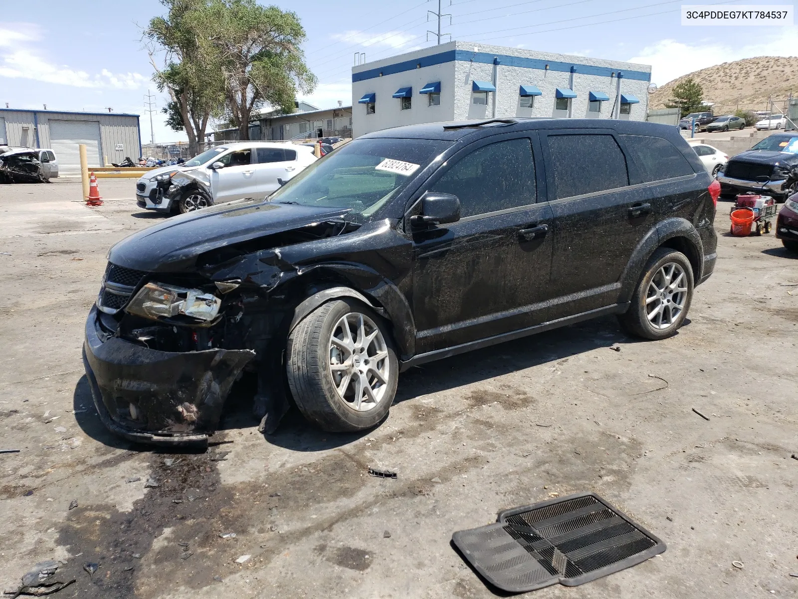 2019 Dodge Journey Gt VIN: 3C4PDDEG7KT784537 Lot: 62824764