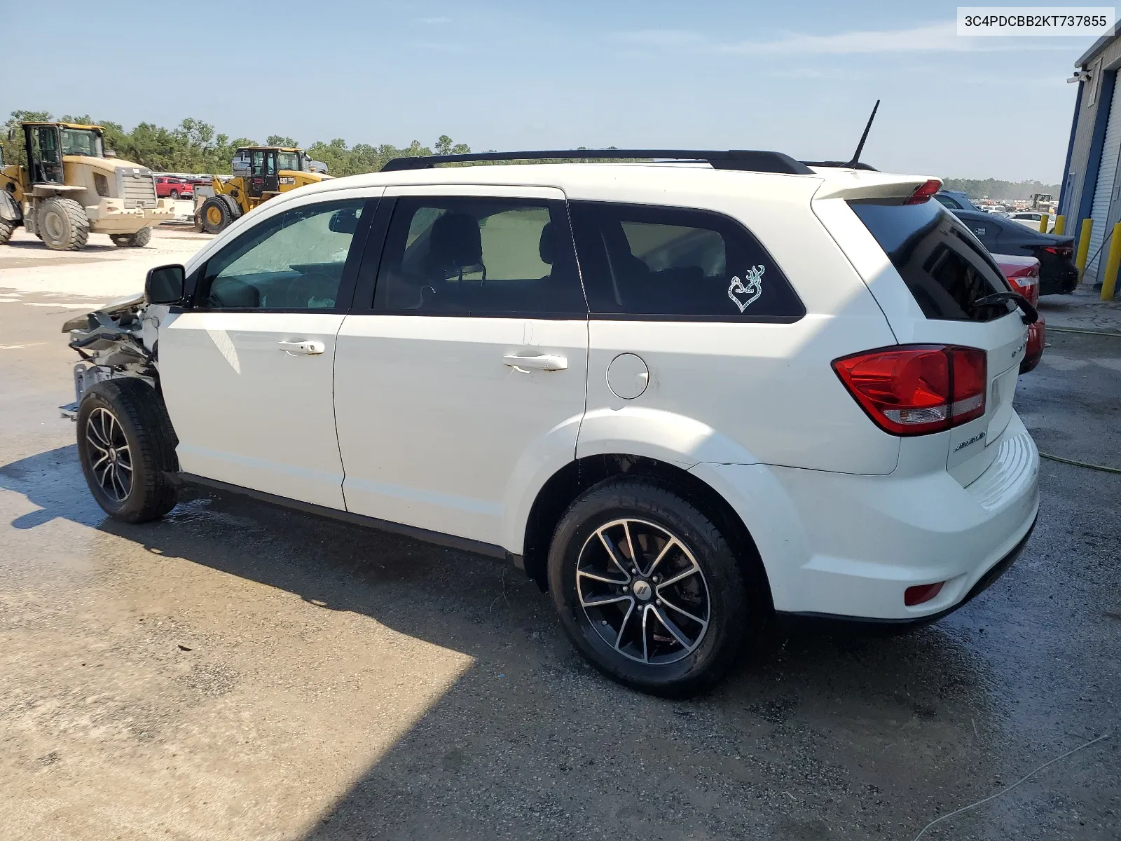 2019 Dodge Journey Se VIN: 3C4PDCBB2KT737855 Lot: 63052184