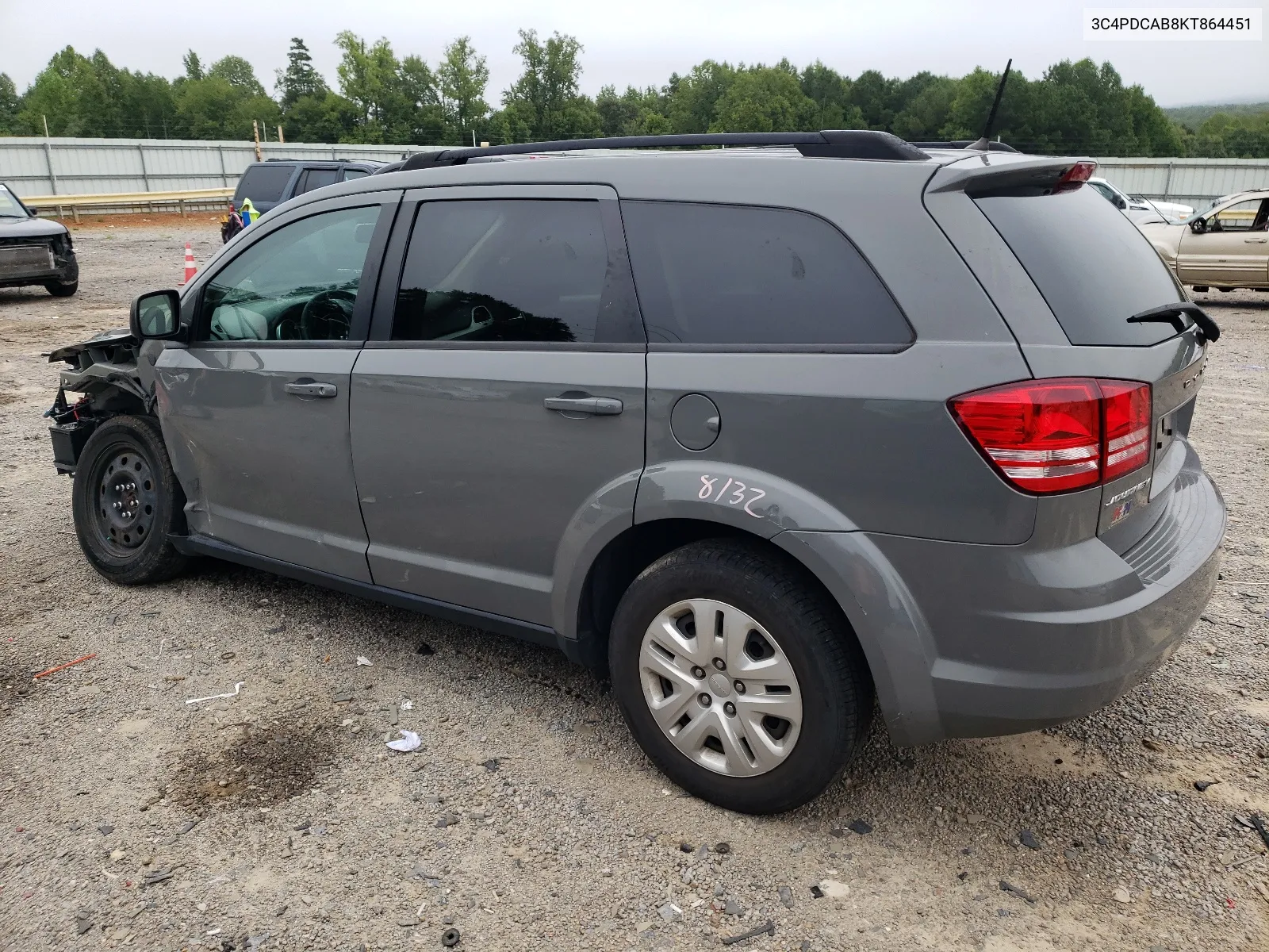 3C4PDCAB8KT864451 2019 Dodge Journey Se