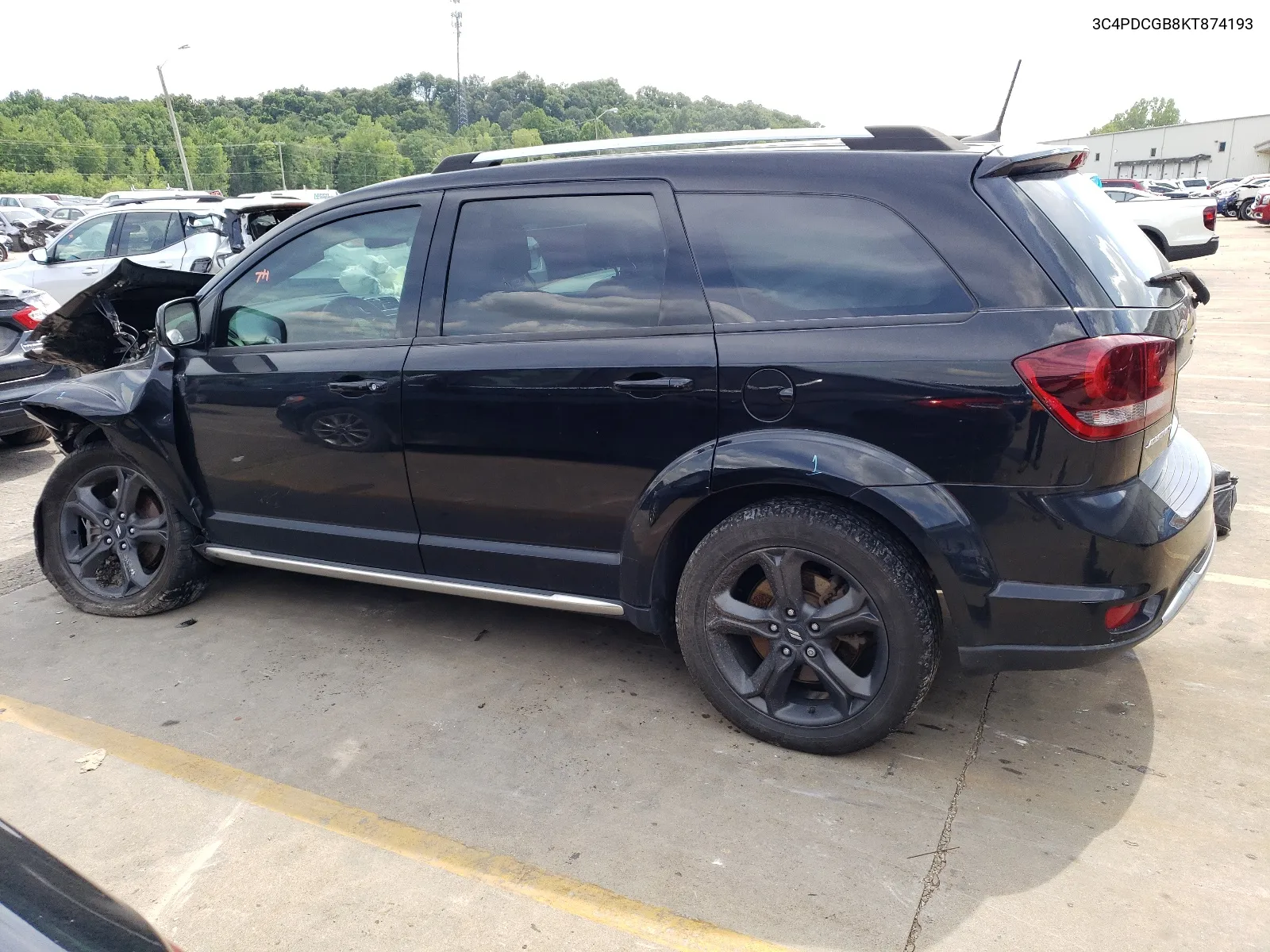 2019 Dodge Journey Crossroad VIN: 3C4PDCGB8KT874193 Lot: 63847774