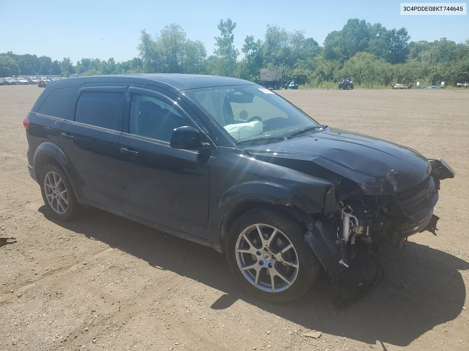 2019 Dodge Journey Gt VIN: 3C4PDDEG8KT744645 Lot: 63973104