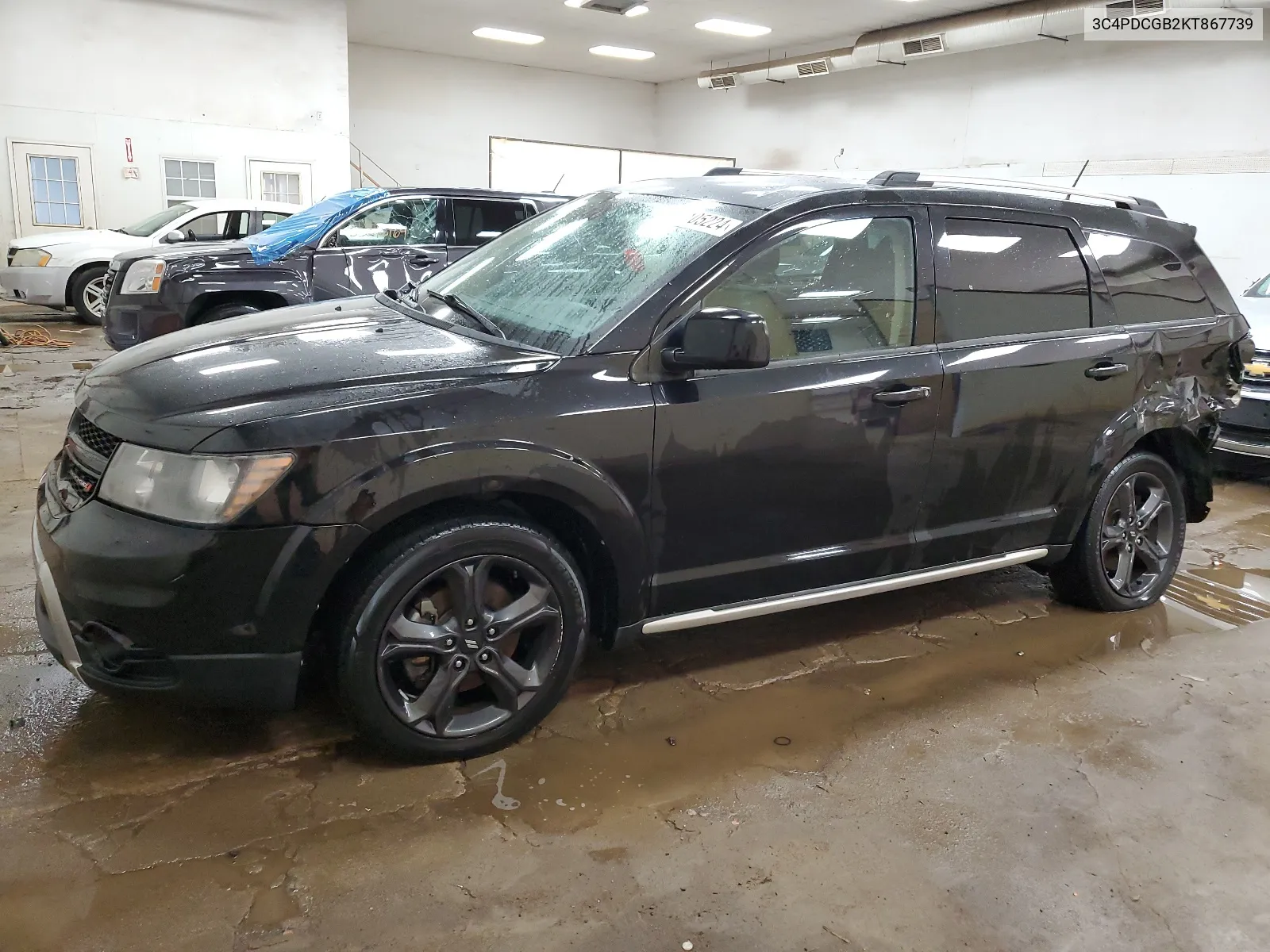 2019 Dodge Journey Crossroad VIN: 3C4PDCGB2KT867739 Lot: 64105224