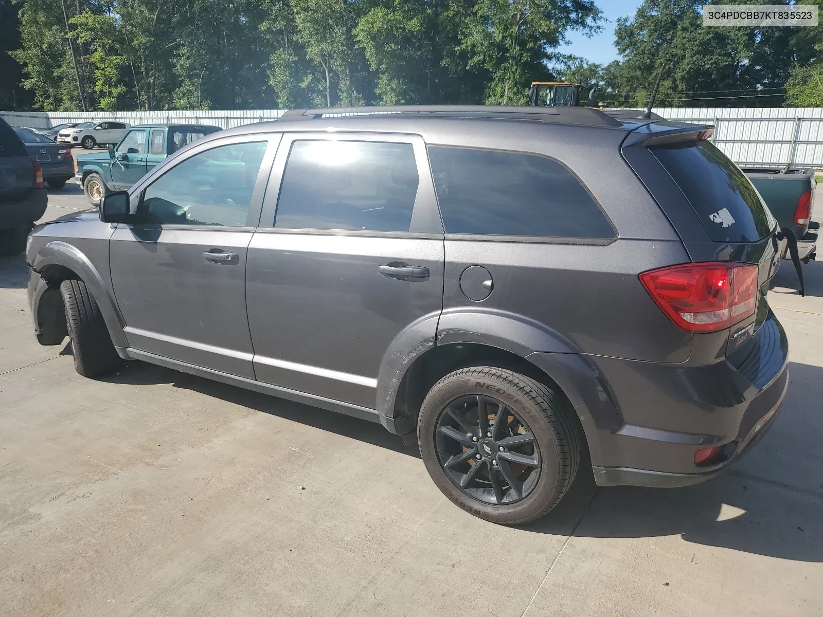 2019 Dodge Journey Se VIN: 3C4PDCBB7KT835523 Lot: 64476914