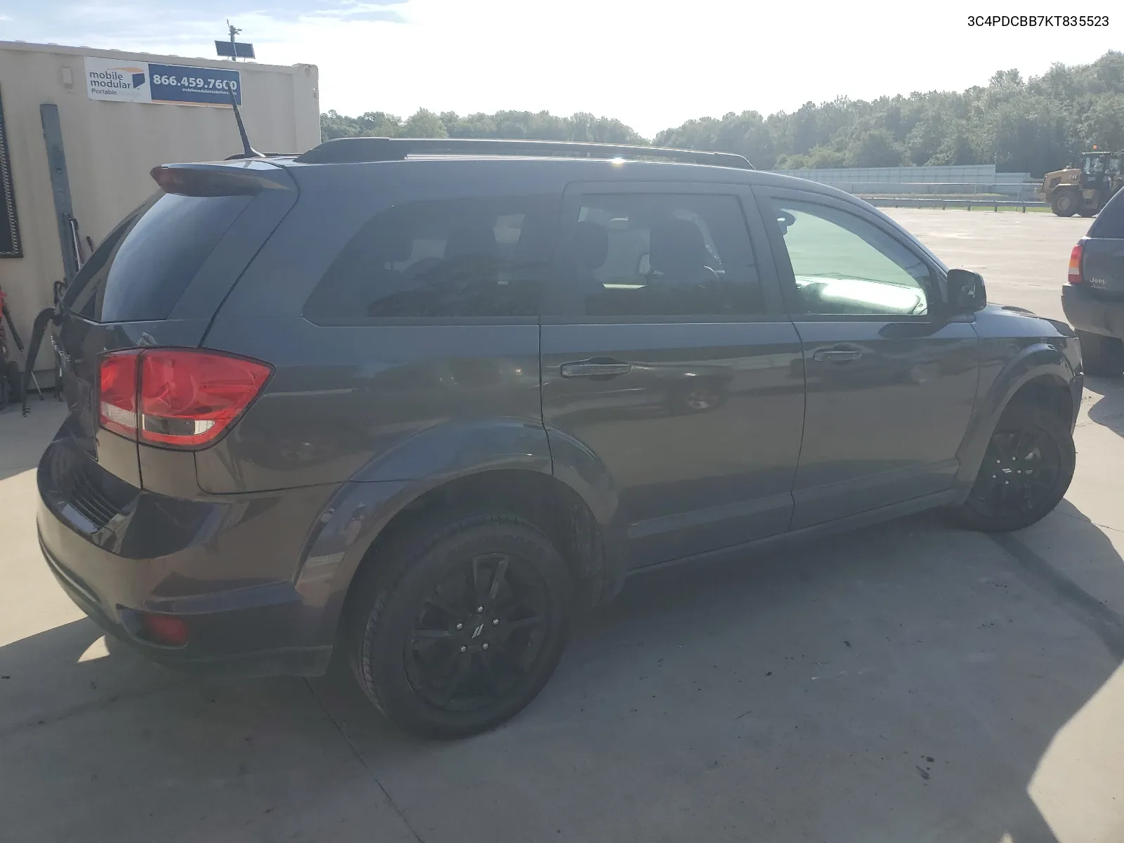 2019 Dodge Journey Se VIN: 3C4PDCBB7KT835523 Lot: 64476914