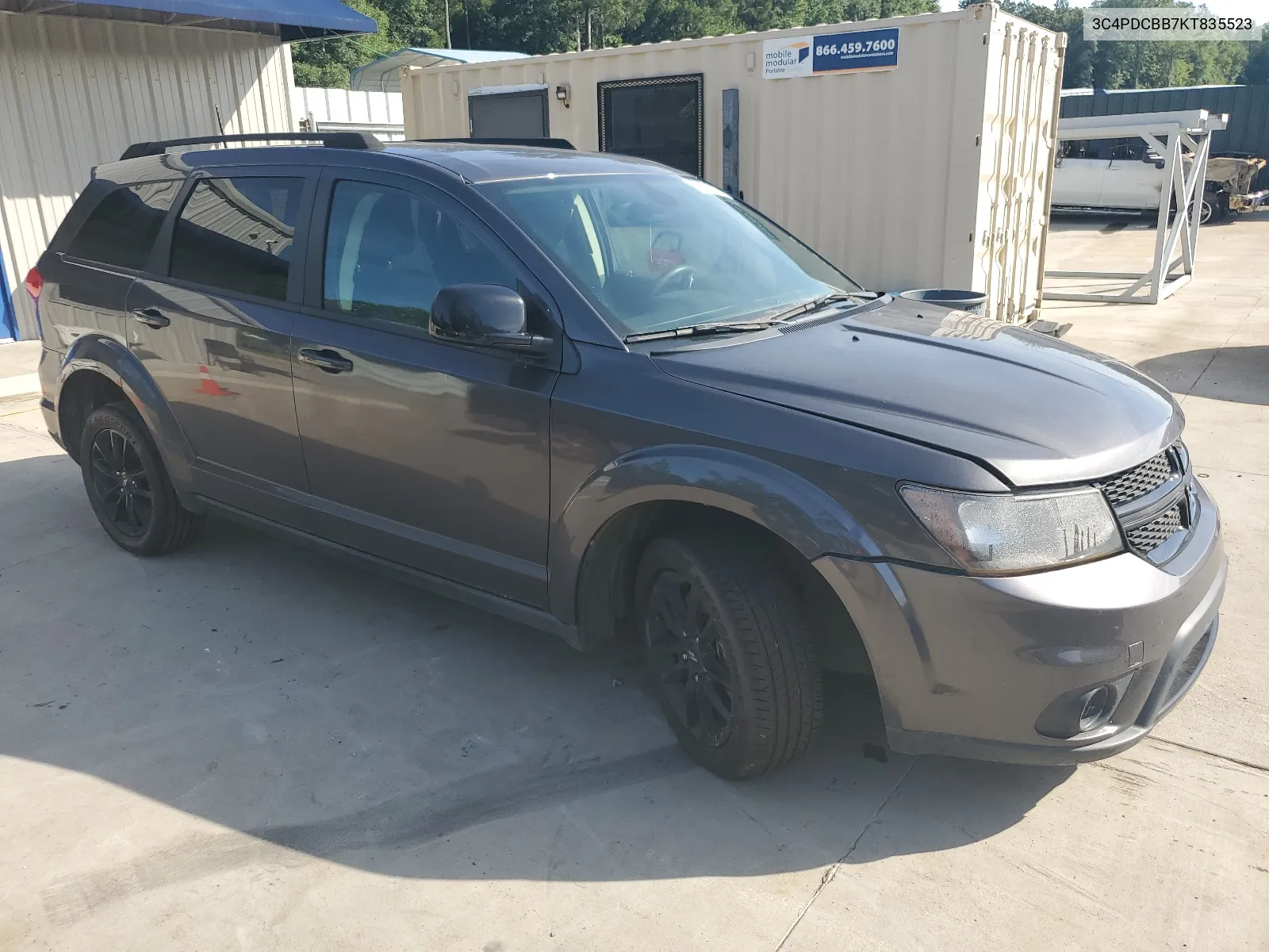 2019 Dodge Journey Se VIN: 3C4PDCBB7KT835523 Lot: 64476914