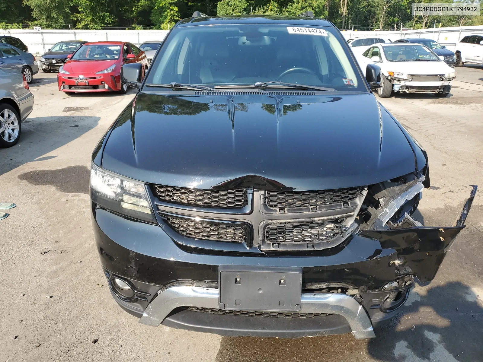 2019 Dodge Journey Crossroad VIN: 3C4PDDGG1KT794932 Lot: 64514424