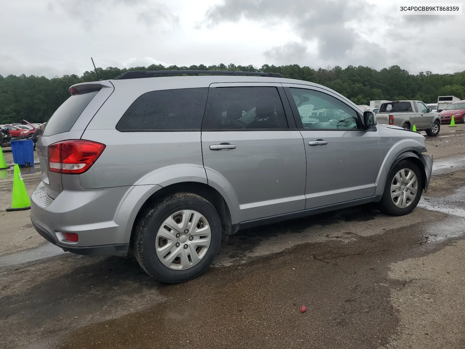 2019 Dodge Journey Se VIN: 3C4PDCBB9KT868359 Lot: 64559174