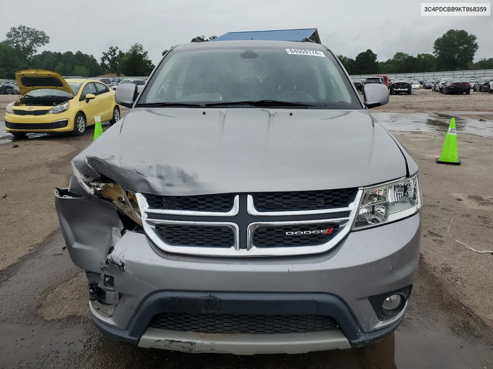 2019 Dodge Journey Se VIN: 3C4PDCBB9KT868359 Lot: 64559174