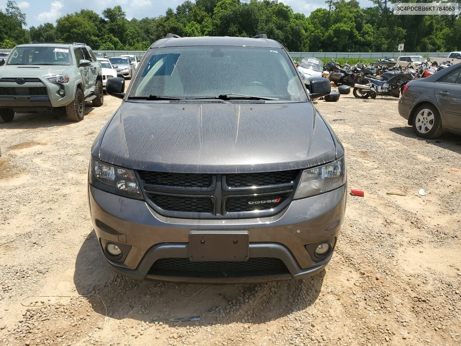 2019 Dodge Journey Se VIN: 3C4PDCBB6KT784063 Lot: 64784614