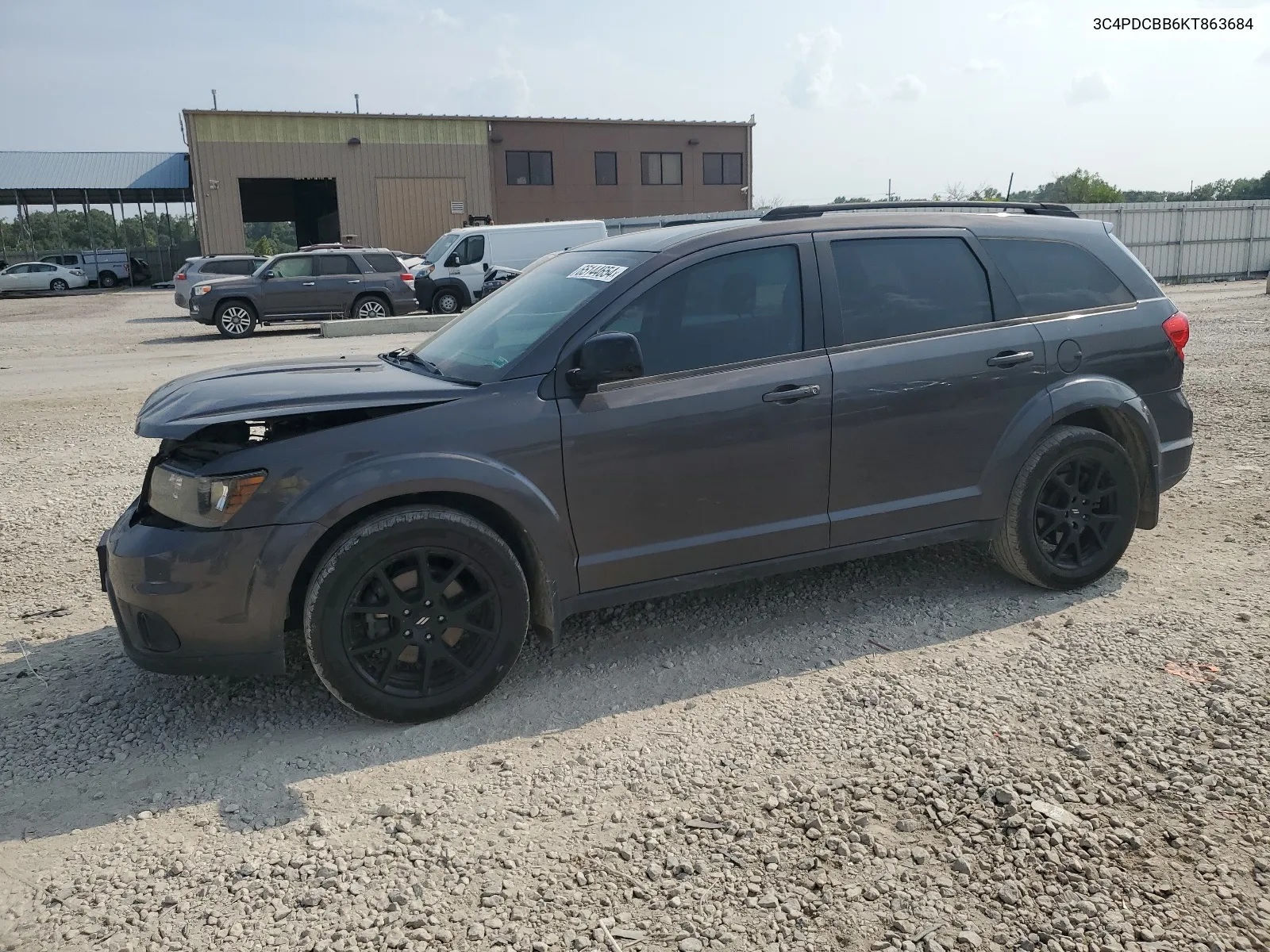 2019 Dodge Journey Se VIN: 3C4PDCBB6KT863684 Lot: 65144654