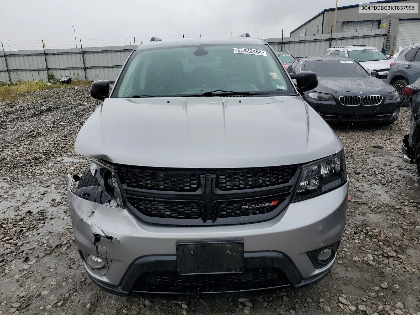 2019 Dodge Journey Se VIN: 3C4PDDBG3KT837996 Lot: 65422454