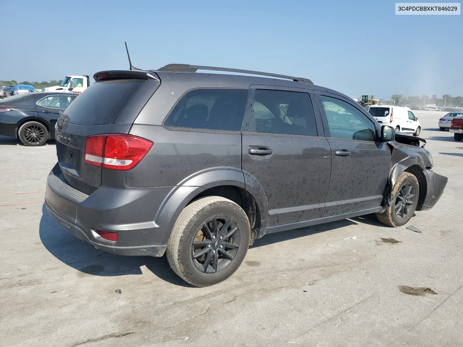 2019 Dodge Journey Se VIN: 3C4PDCBBXKT846029 Lot: 66045814