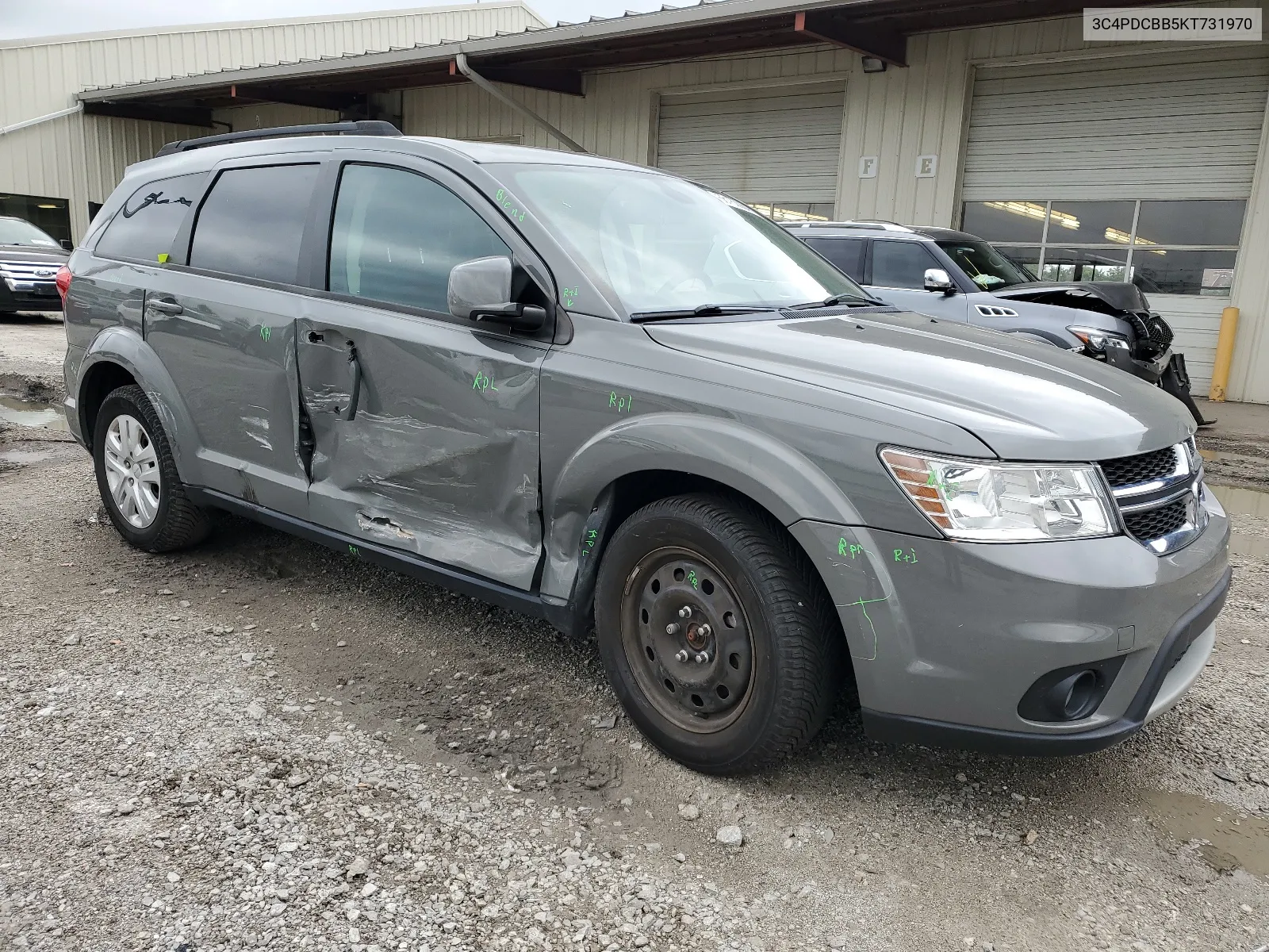 2019 Dodge Journey Se VIN: 3C4PDCBB5KT731970 Lot: 66162984