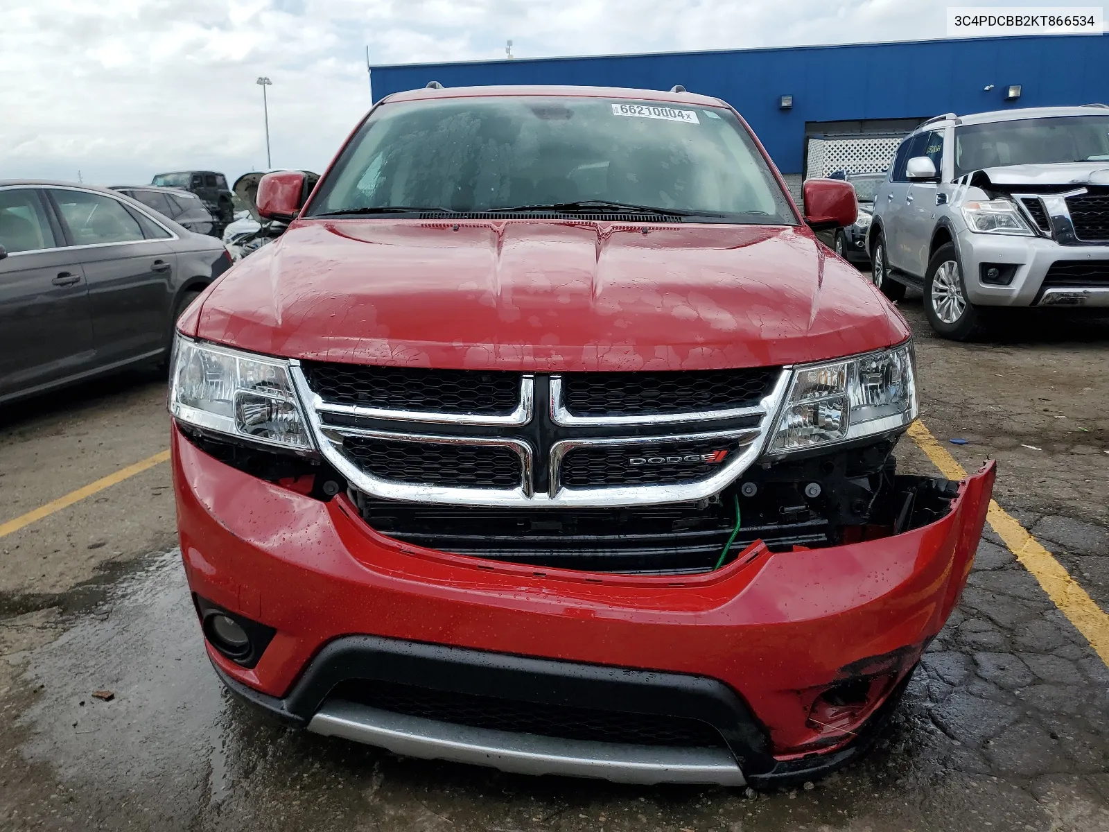 2019 Dodge Journey Se VIN: 3C4PDCBB2KT866534 Lot: 66210004