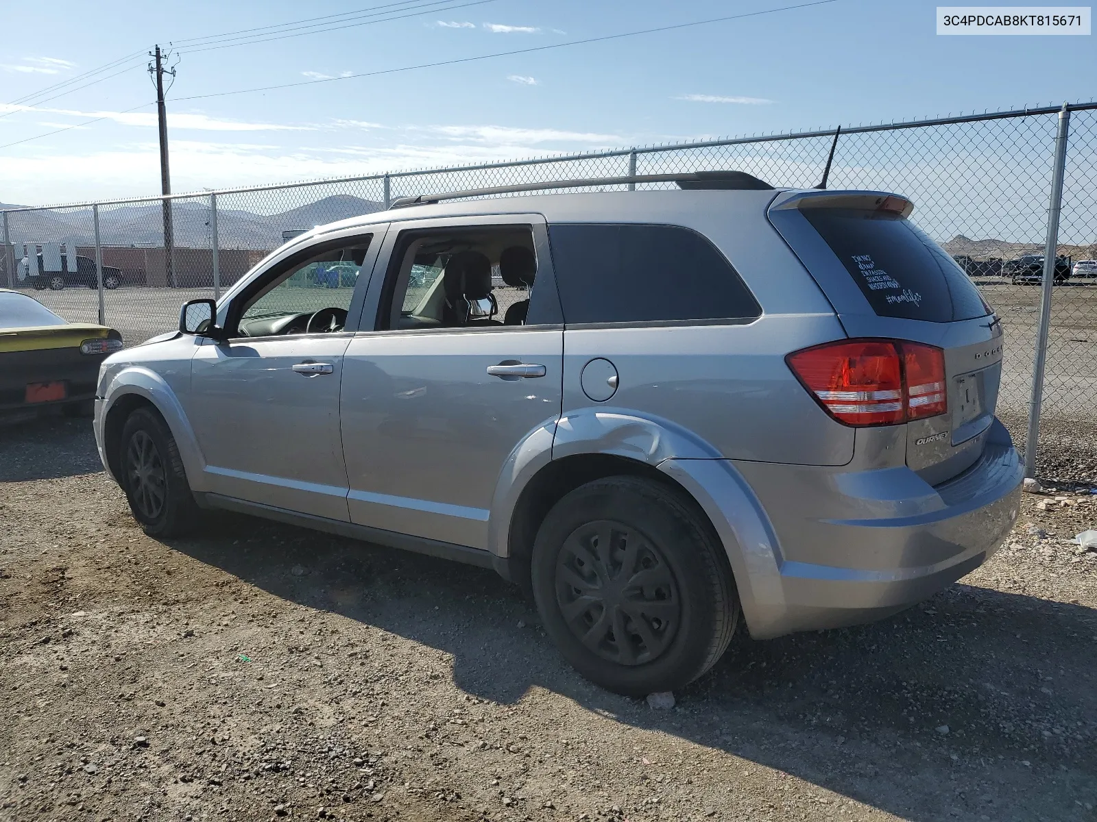 2019 Dodge Journey Se VIN: 3C4PDCAB8KT815671 Lot: 66214994