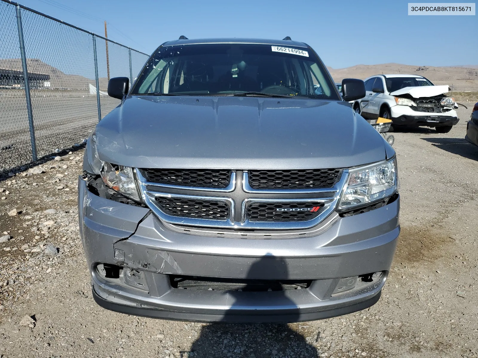 2019 Dodge Journey Se VIN: 3C4PDCAB8KT815671 Lot: 66214994