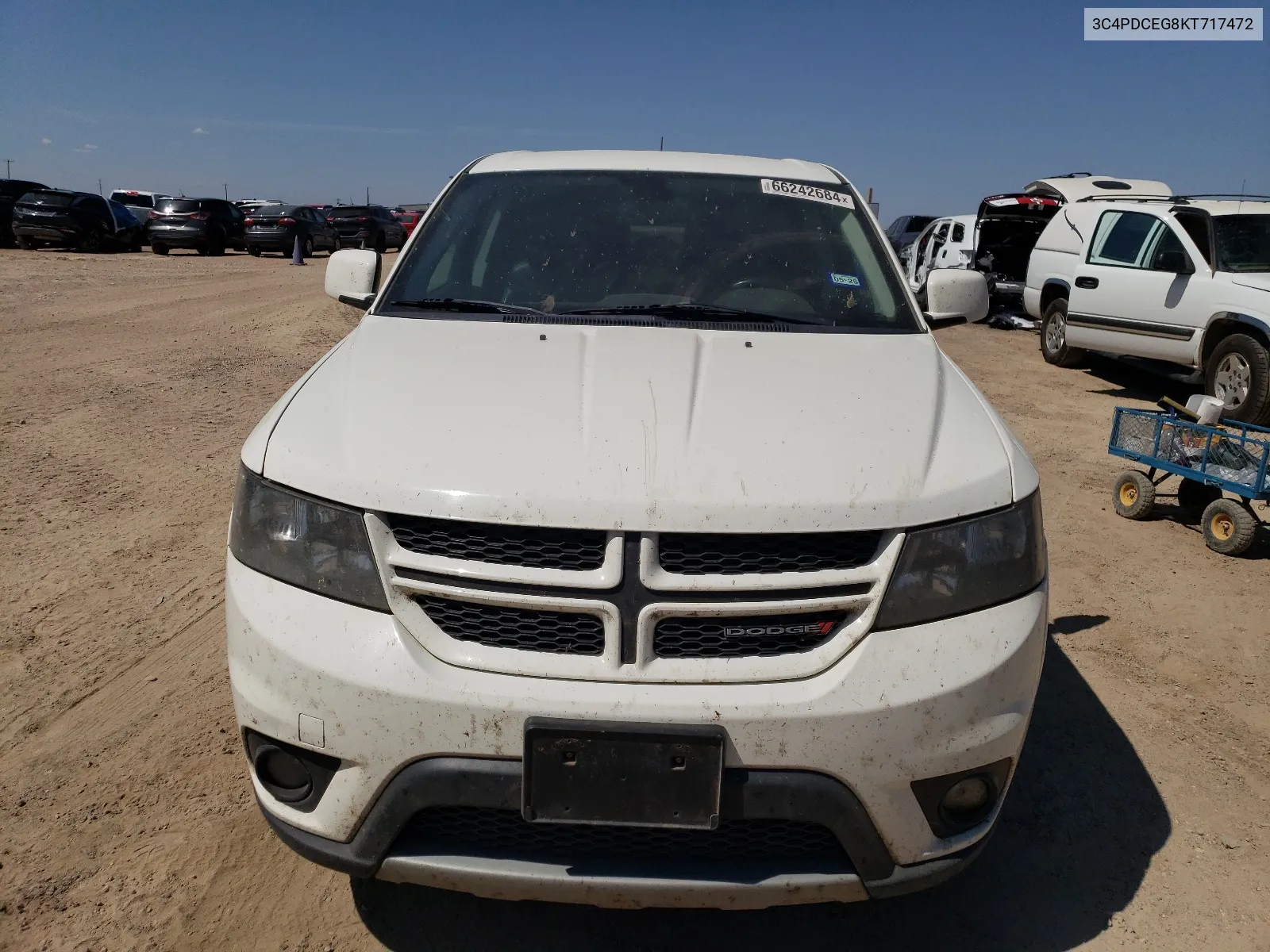 2019 Dodge Journey Gt VIN: 3C4PDCEG8KT717472 Lot: 66242684