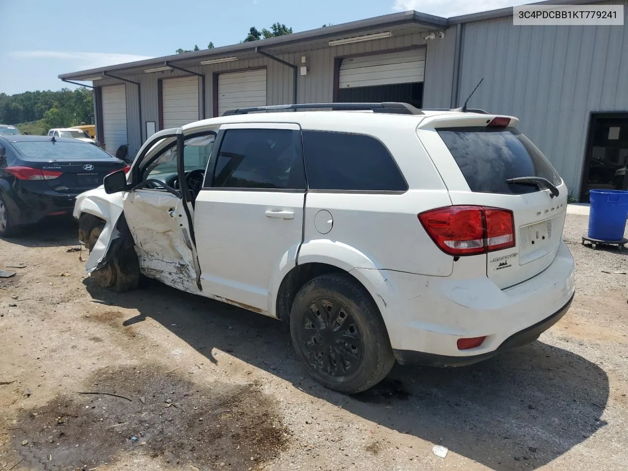 2019 Dodge Journey Se VIN: 3C4PDCBB1KT779241 Lot: 66668964