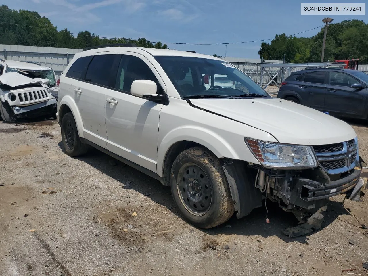 2019 Dodge Journey Se VIN: 3C4PDCBB1KT779241 Lot: 66668964