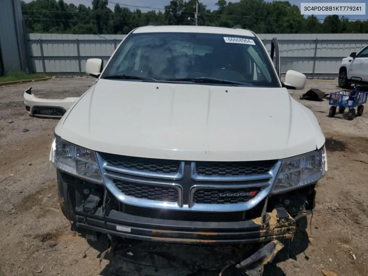 2019 Dodge Journey Se VIN: 3C4PDCBB1KT779241 Lot: 66668964