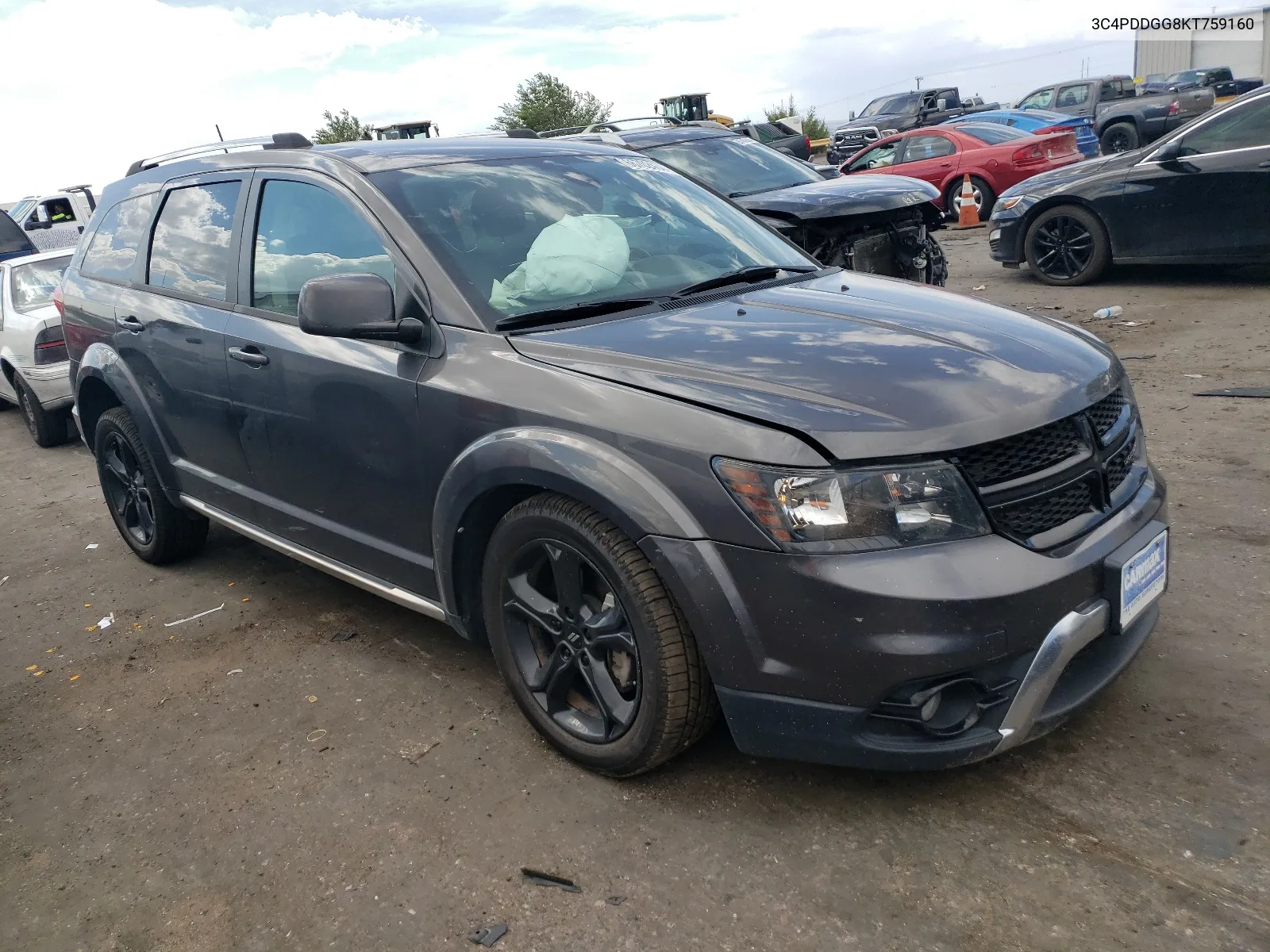 2019 Dodge Journey Crossroad VIN: 3C4PDDGG8KT759160 Lot: 66702434