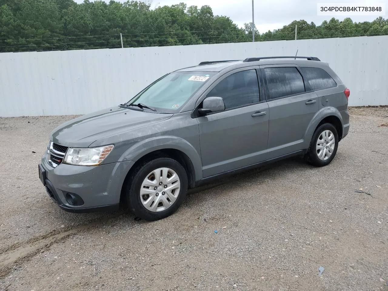 2019 Dodge Journey Se VIN: 3C4PDCBB4KT783848 Lot: 66784904