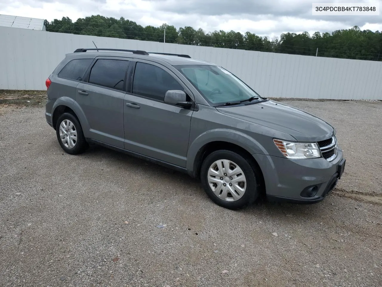 2019 Dodge Journey Se VIN: 3C4PDCBB4KT783848 Lot: 66784904