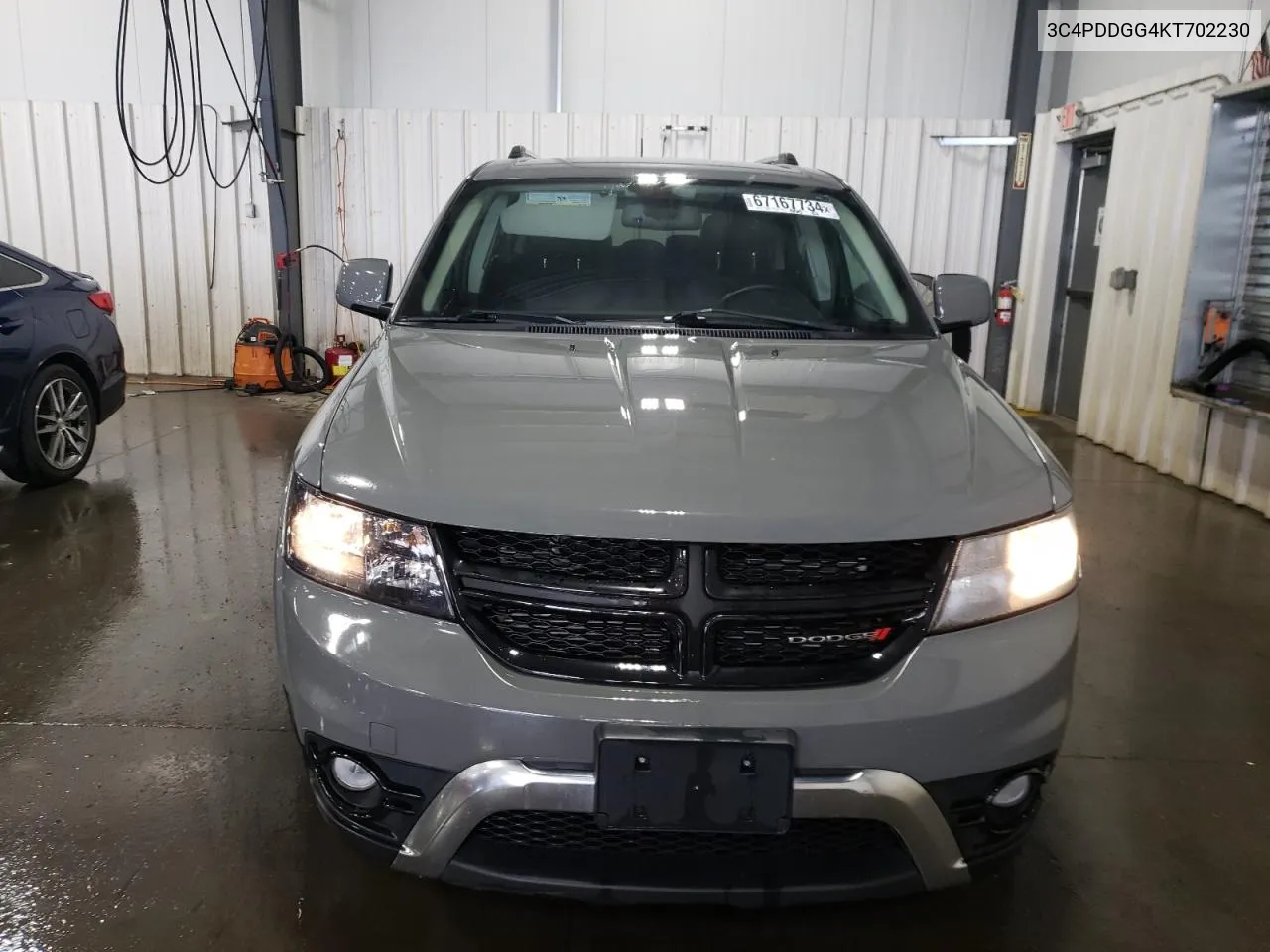 2019 Dodge Journey Crossroad VIN: 3C4PDDGG4KT702230 Lot: 67167734