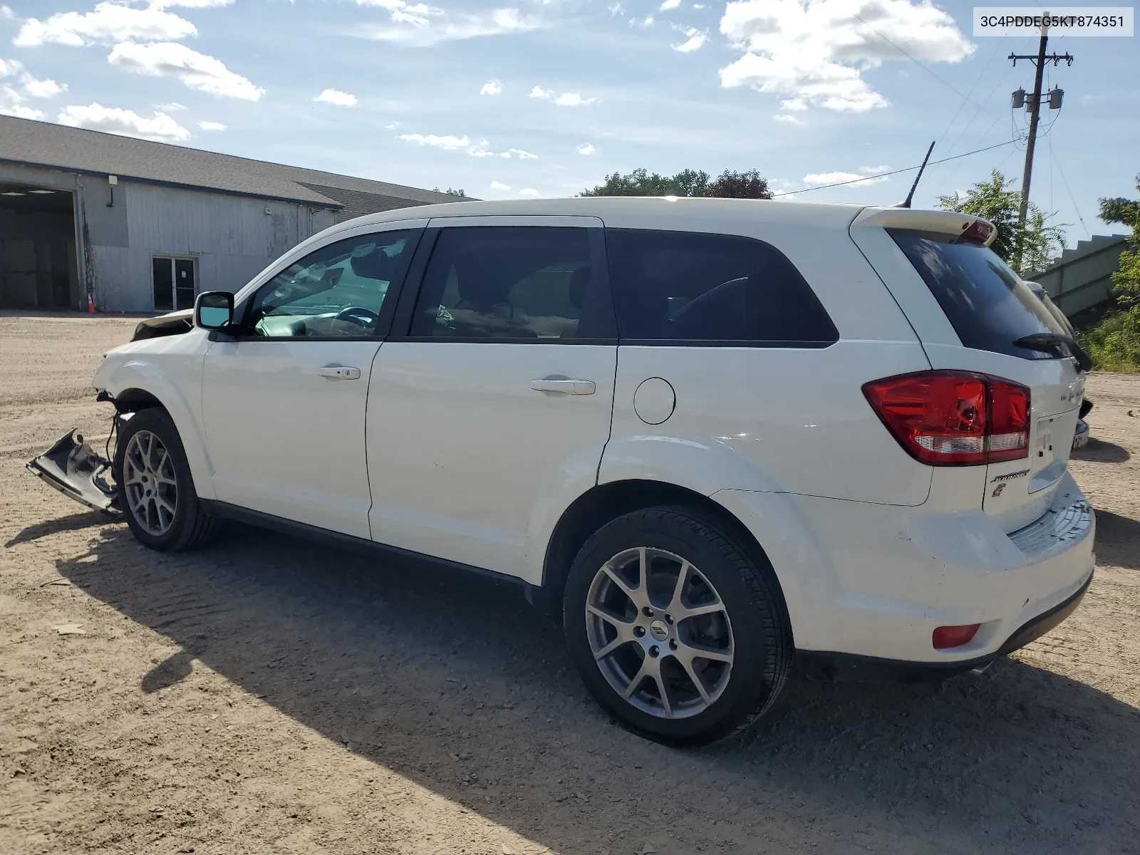 2019 Dodge Journey Gt VIN: 3C4PDDEG5KT874351 Lot: 67558814