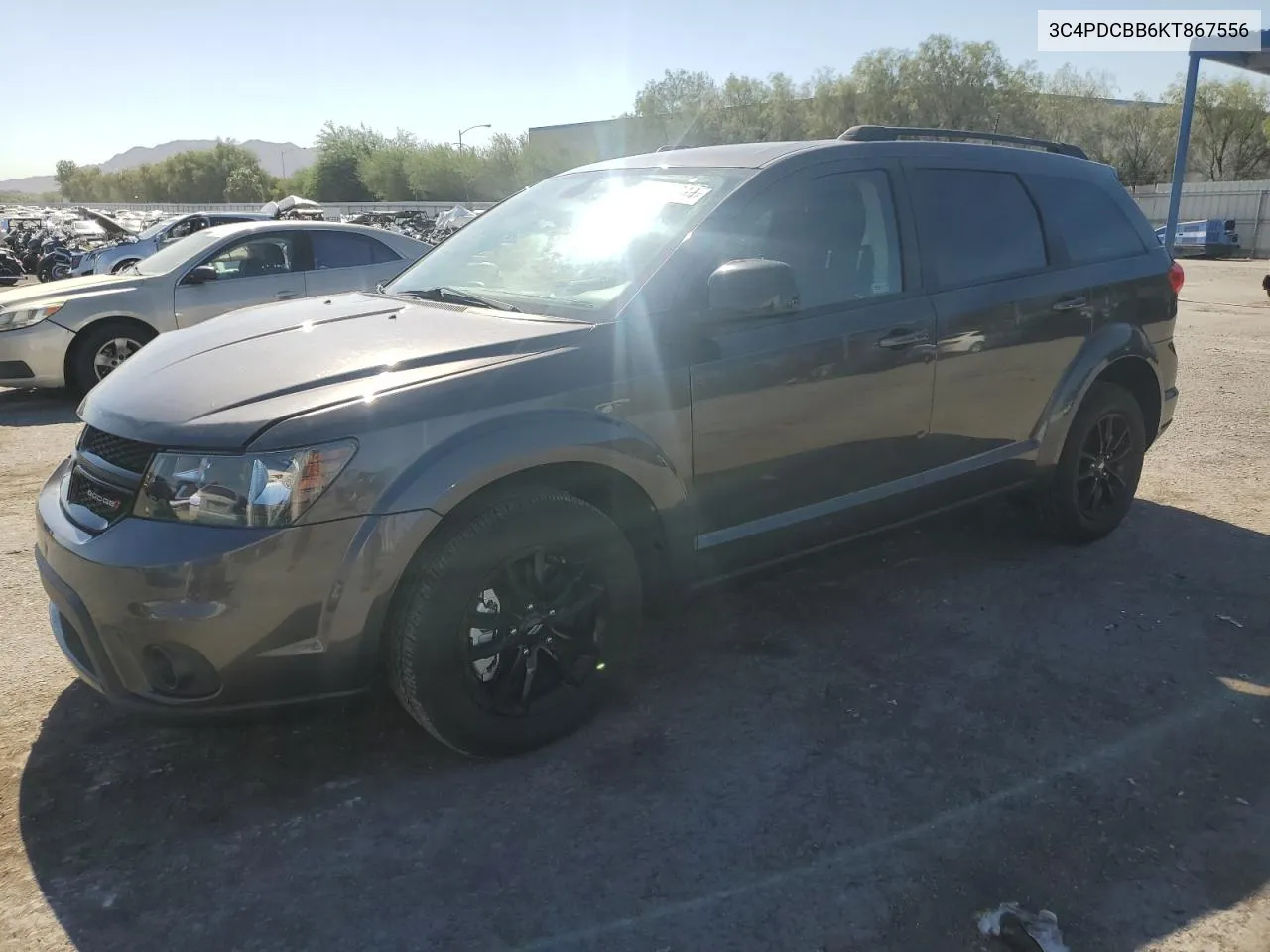 2019 Dodge Journey Se VIN: 3C4PDCBB6KT867556 Lot: 67563644