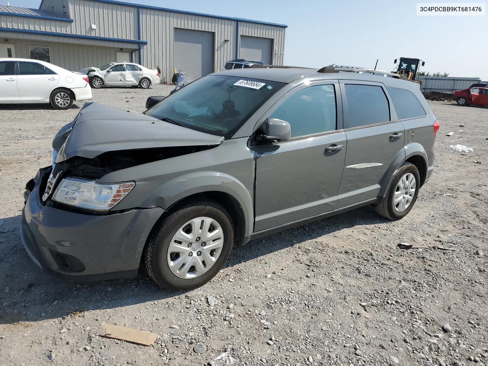 2019 Dodge Journey Se VIN: 3C4PDCBB9KT681476 Lot: 67608684