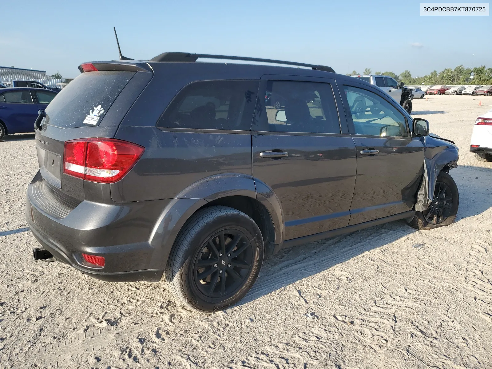 2019 Dodge Journey Se VIN: 3C4PDCBB7KT870725 Lot: 67746664