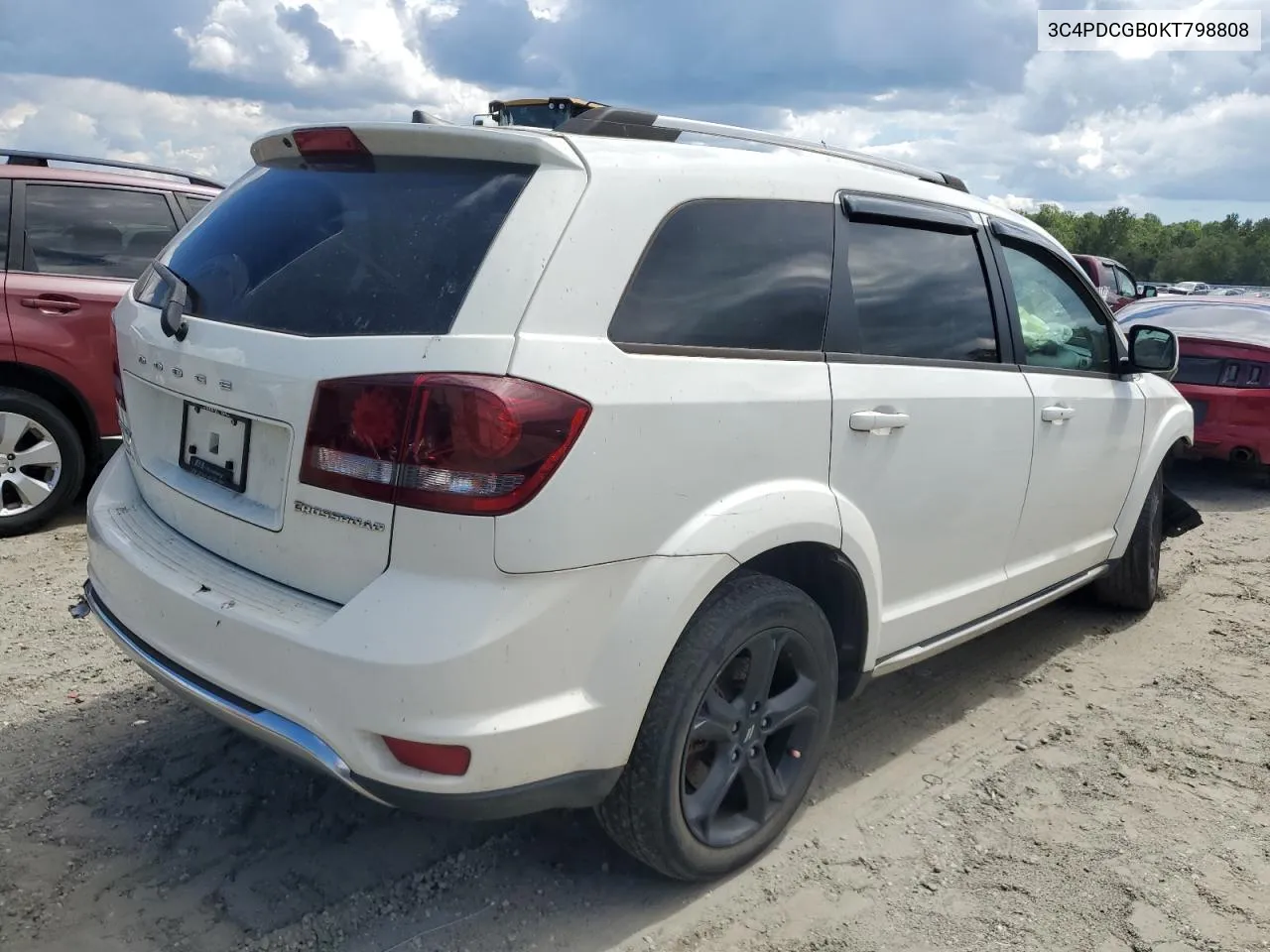 2019 Dodge Journey Crossroad VIN: 3C4PDCGB0KT798808 Lot: 67982734