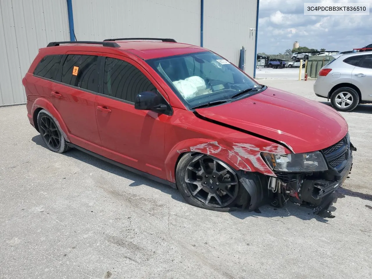 3C4PDCBB3KT836510 2019 Dodge Journey Se