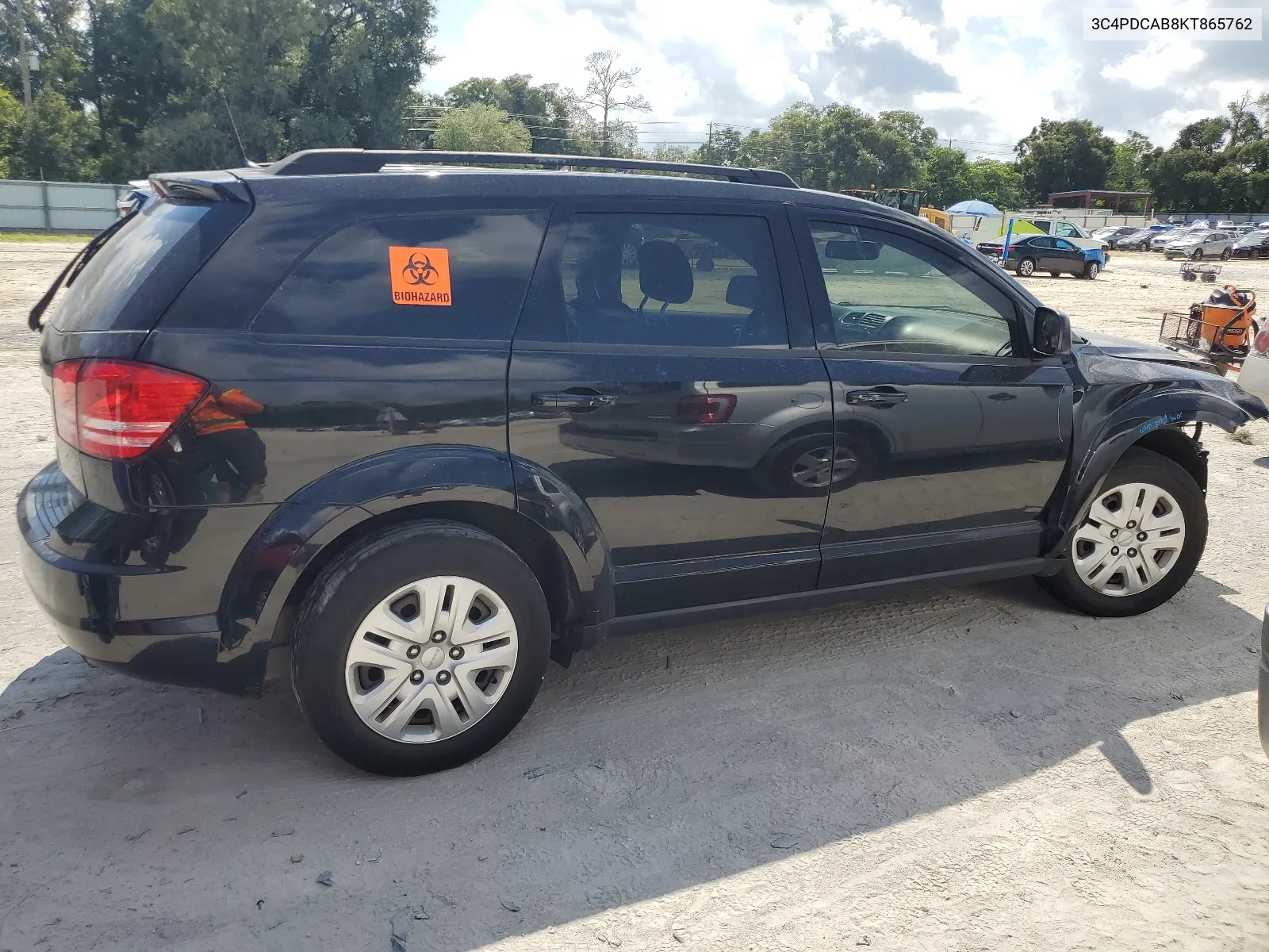 3C4PDCAB8KT865762 2019 Dodge Journey Se