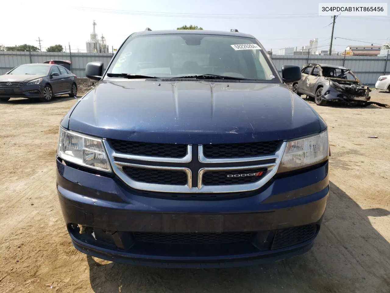 3C4PDCAB1KT865456 2019 Dodge Journey Se