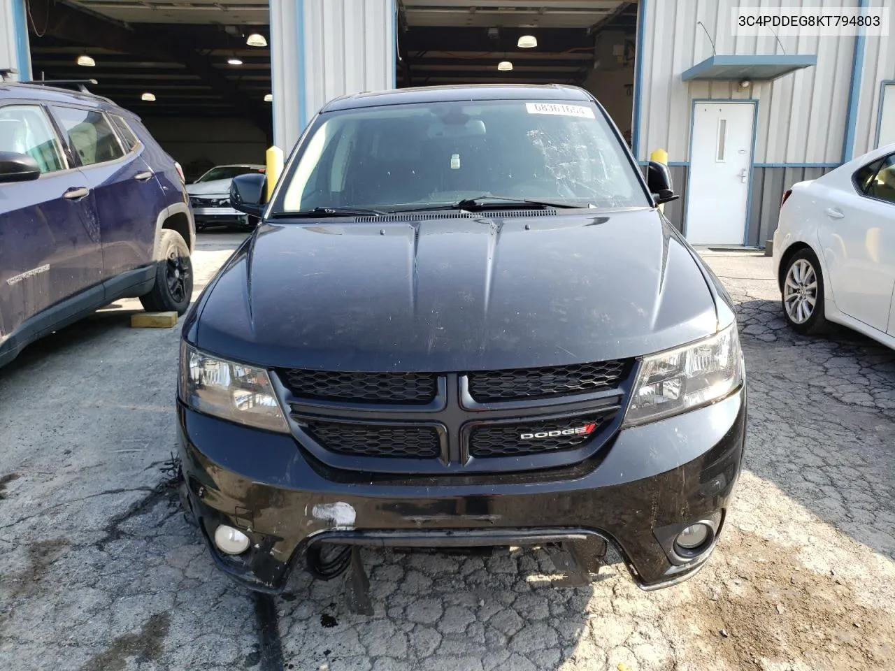 2019 Dodge Journey Gt VIN: 3C4PDDEG8KT794803 Lot: 68361654