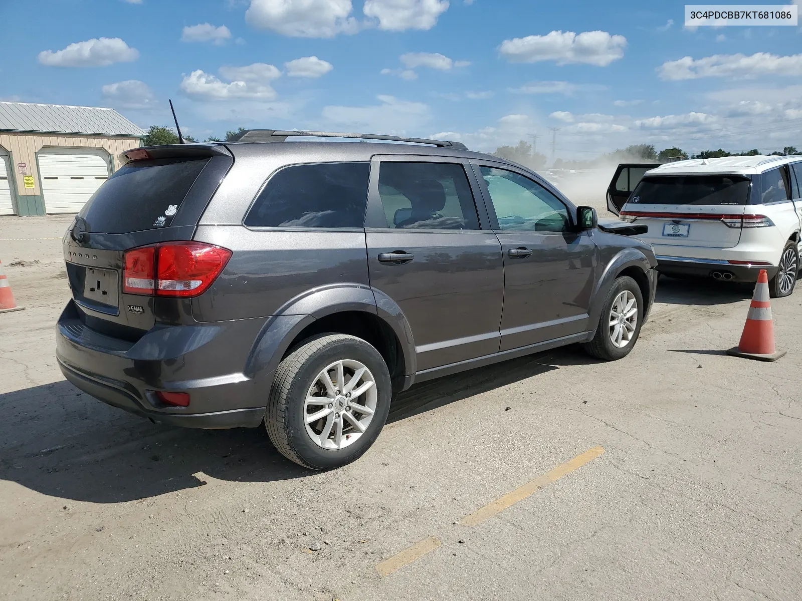 3C4PDCBB7KT681086 2019 Dodge Journey Se