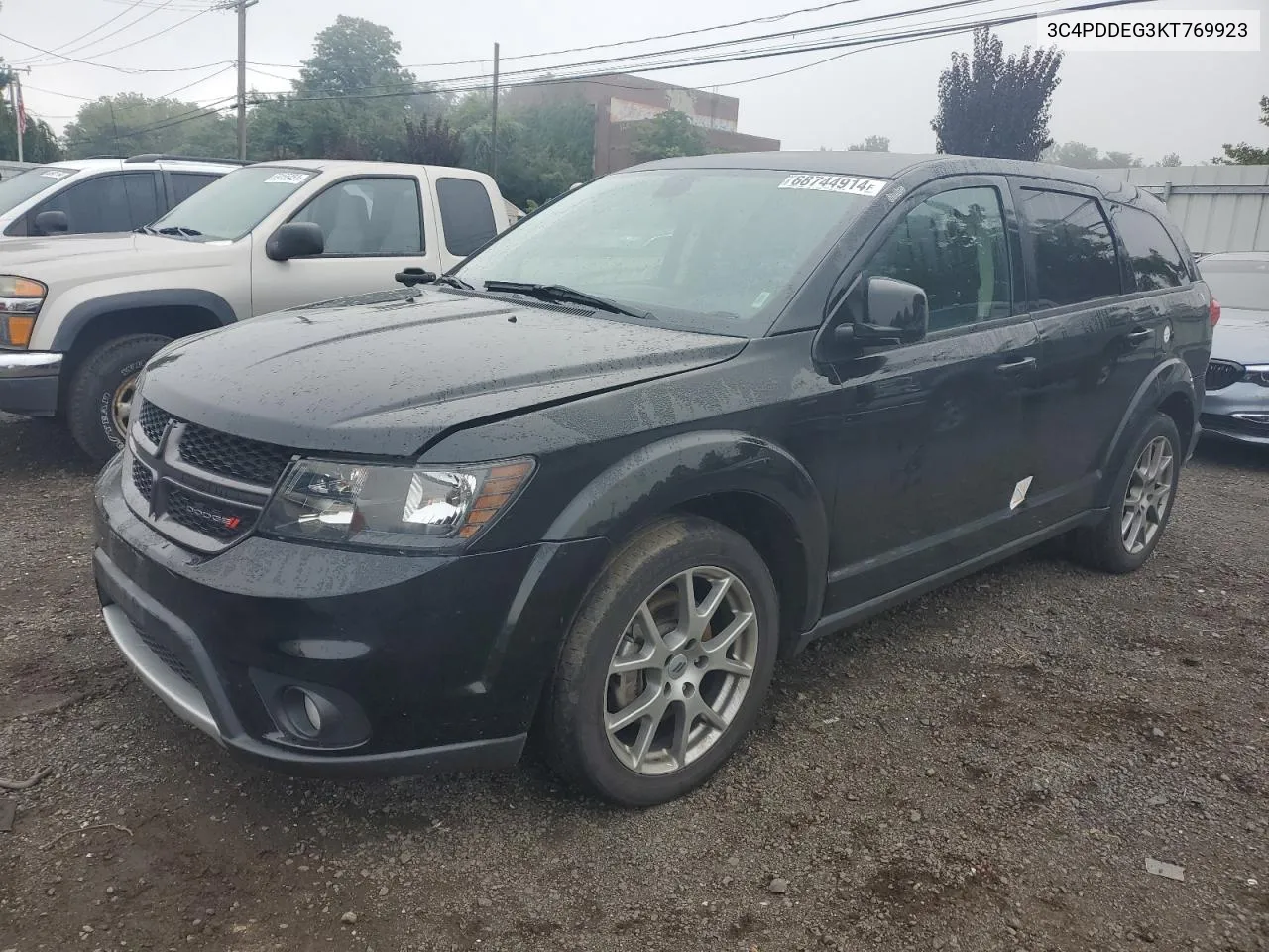 2019 Dodge Journey Gt VIN: 3C4PDDEG3KT769923 Lot: 68744914