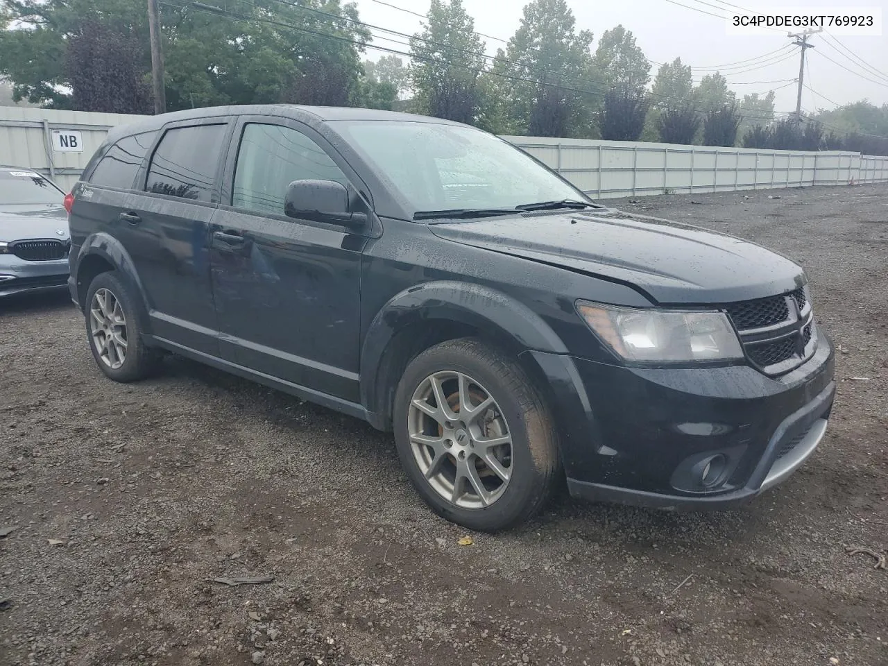 2019 Dodge Journey Gt VIN: 3C4PDDEG3KT769923 Lot: 68744914