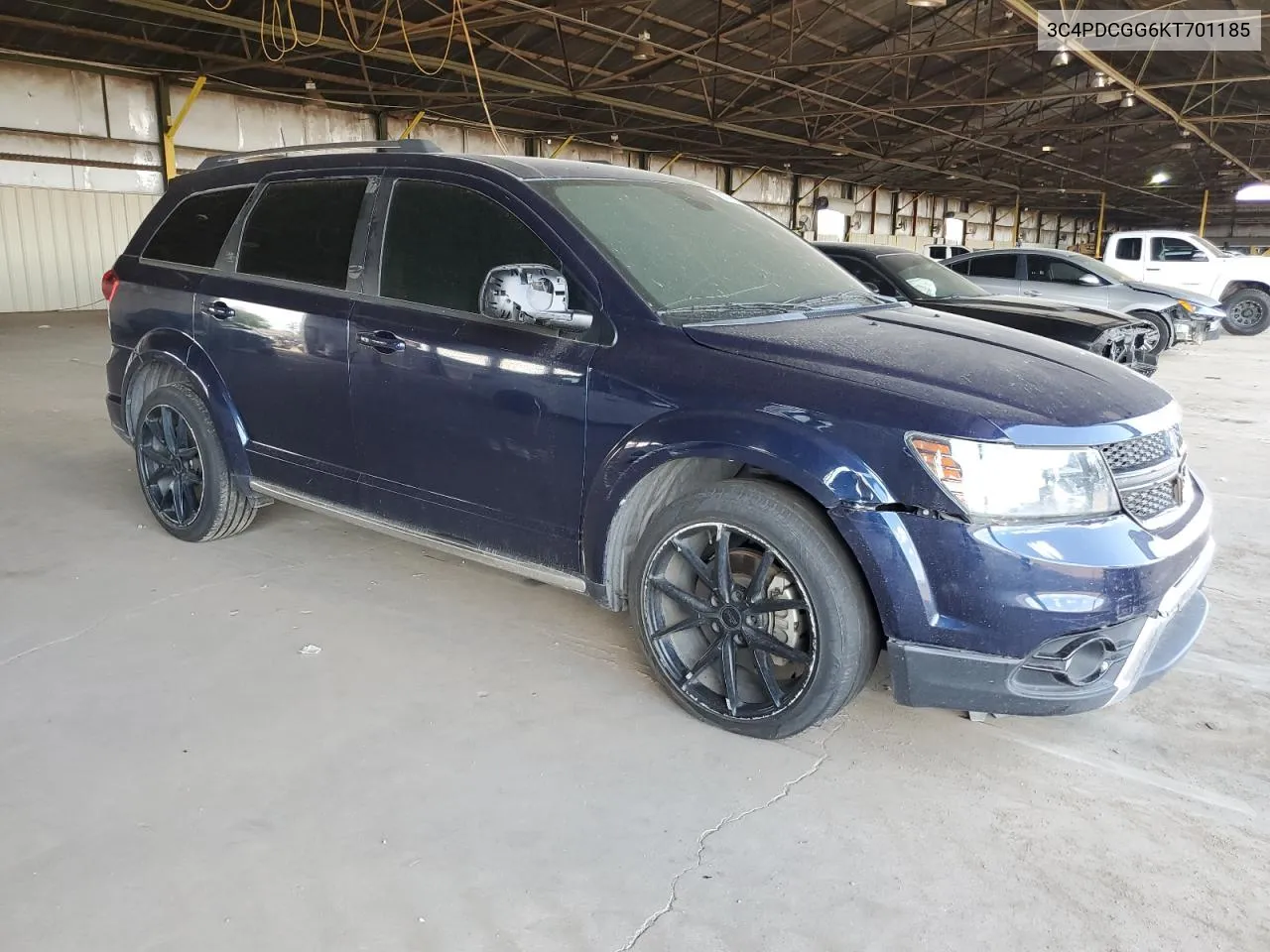 2019 Dodge Journey Crossroad VIN: 3C4PDCGG6KT701185 Lot: 68765064