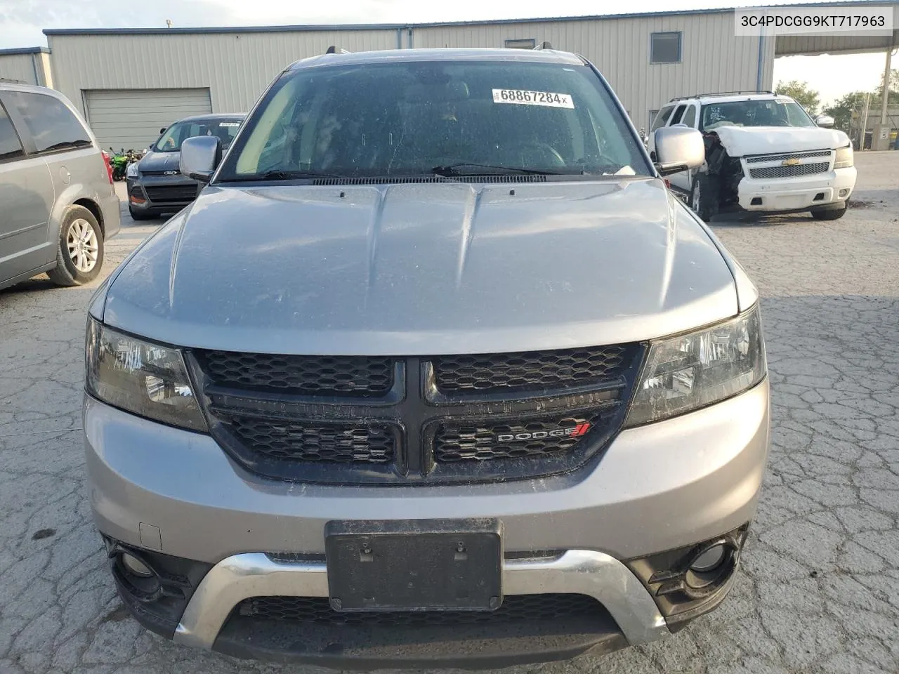 2019 Dodge Journey Crossroad VIN: 3C4PDCGG9KT717963 Lot: 68867284