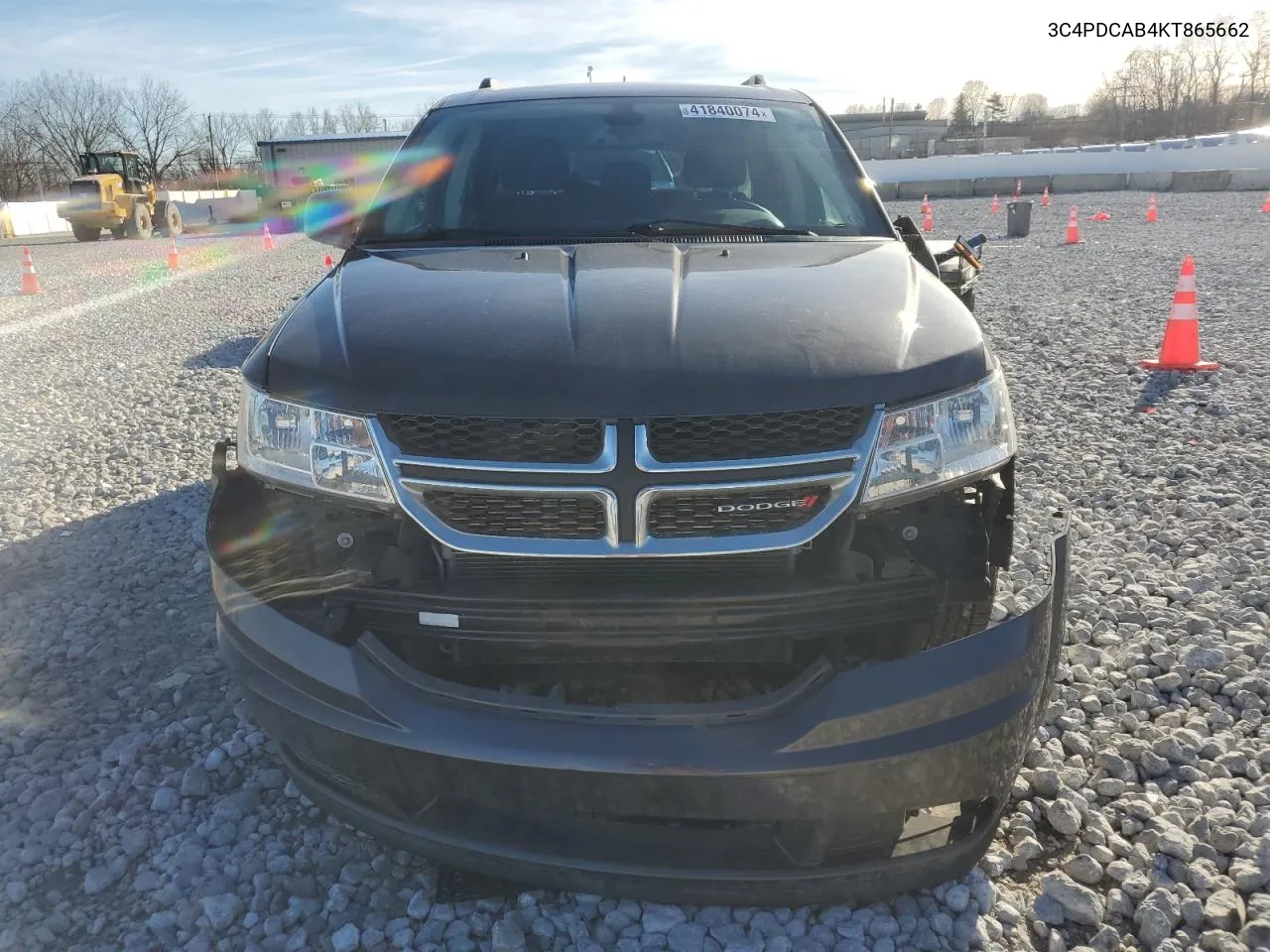 2019 Dodge Journey Se VIN: 3C4PDCAB4KT865662 Lot: 68895514